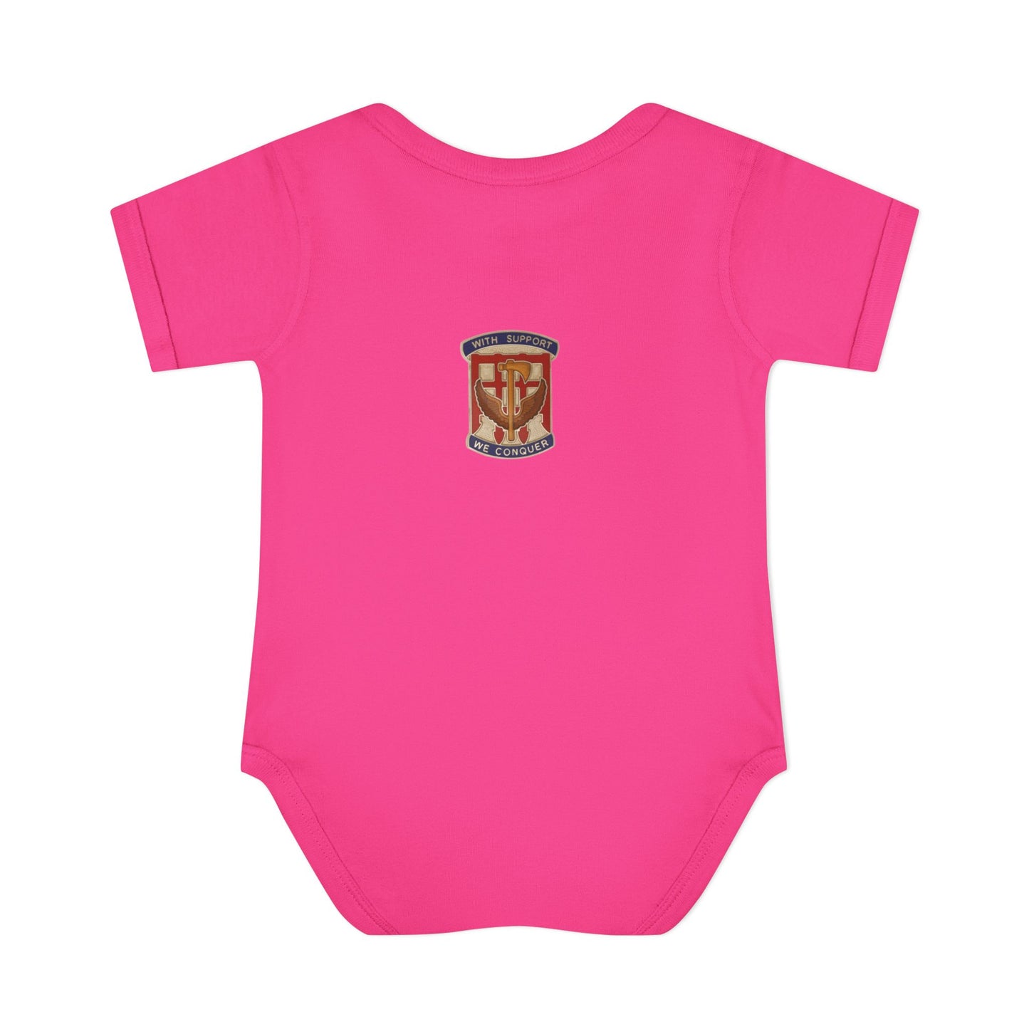 Their Duty our Duty Infant Baby Rib Bodysuit darker colors