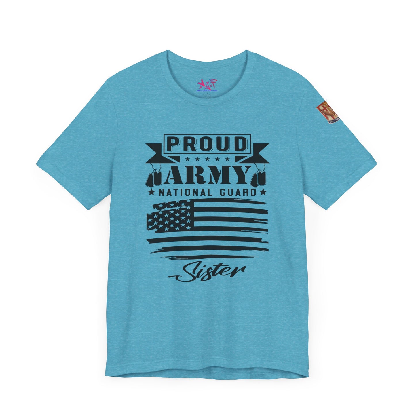 Proud Army National Guard Sister T-shirt