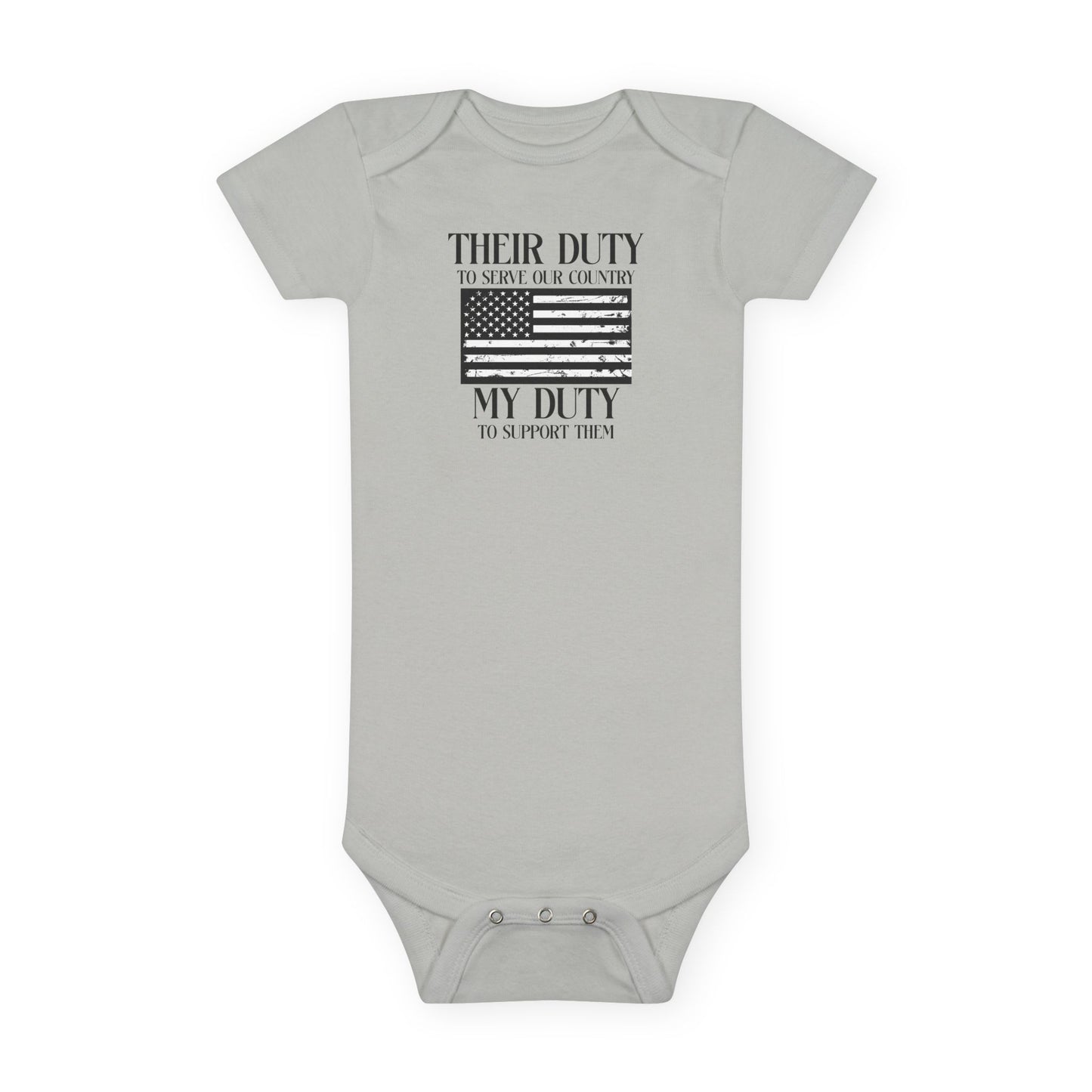 Their Duty Baby Short Sleeve Onesie®
