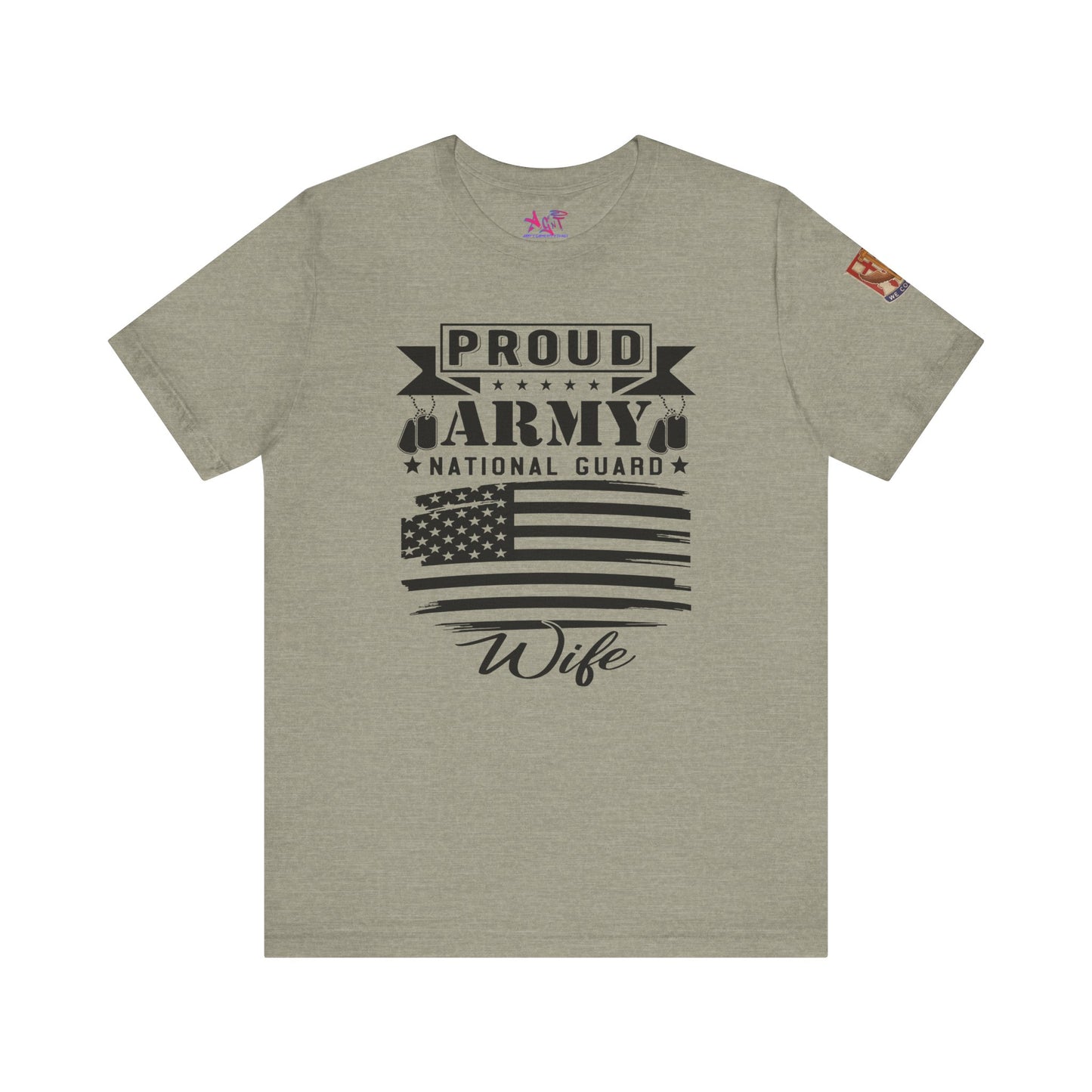 Proud Army National Guard Wife T-shirt