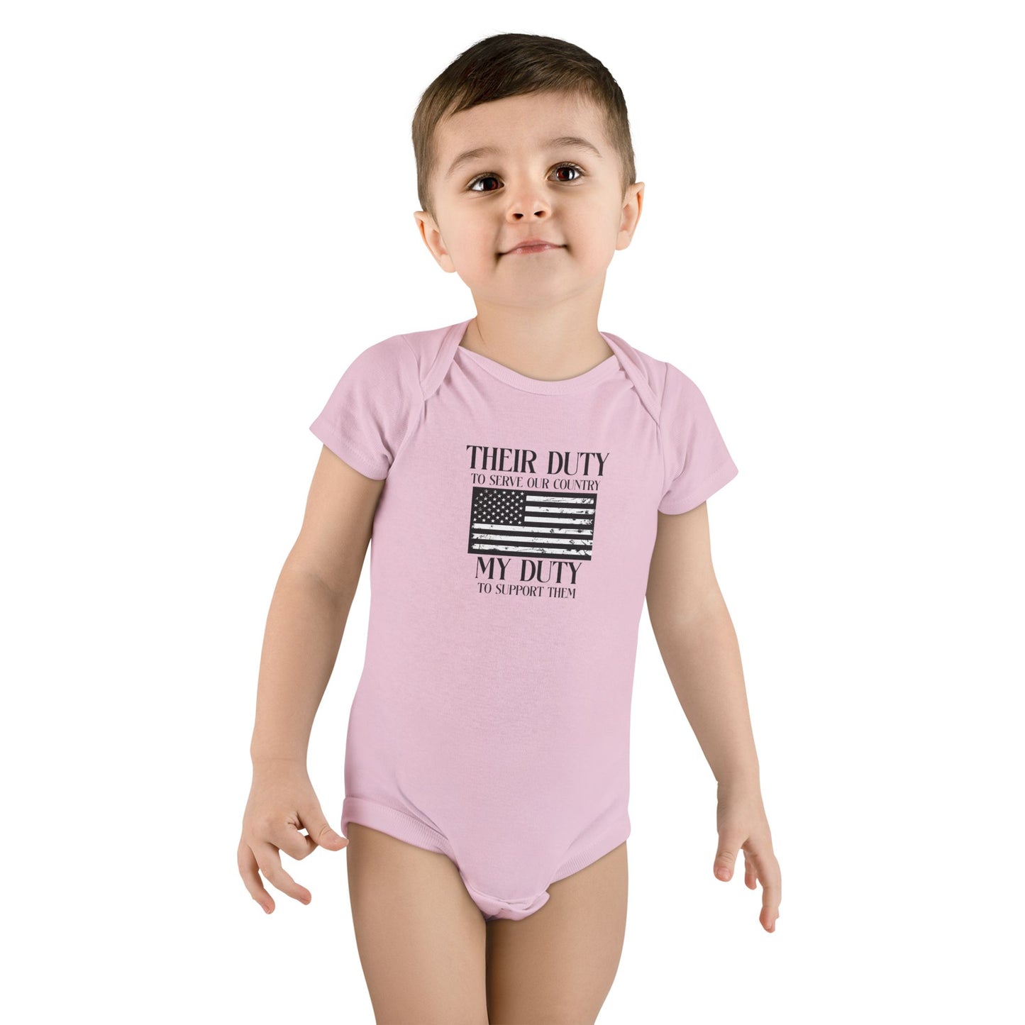 Their Duty Baby Short Sleeve Onesie®