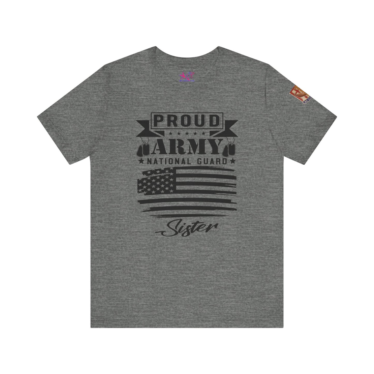 Proud Army National Guard Sister T-shirt