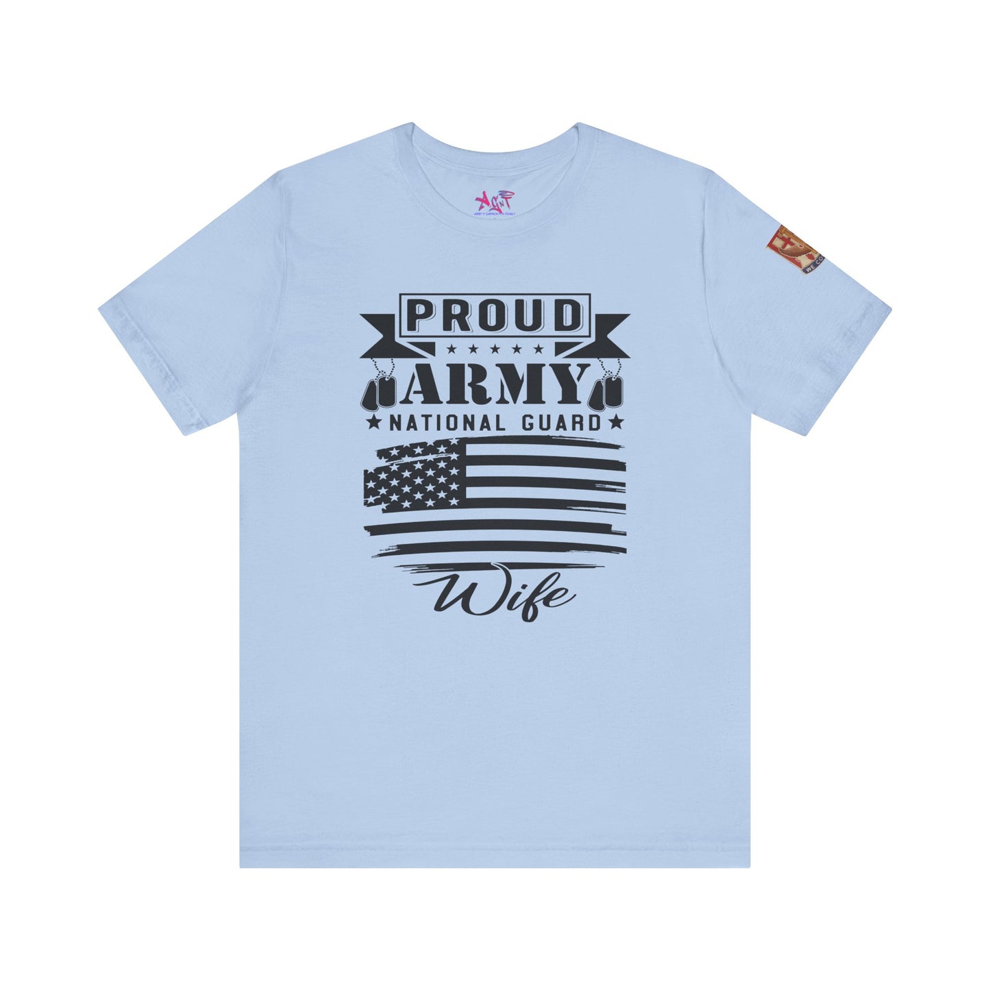 Proud Army National Guard Wife T-shirt