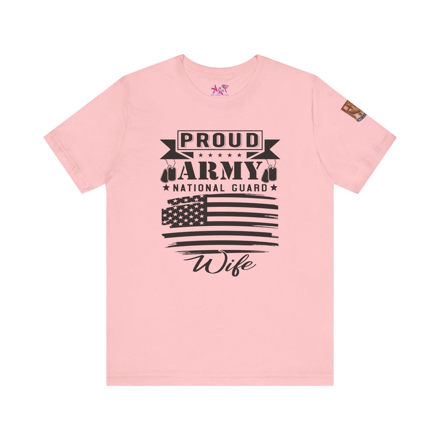 Proud Army National Guard Wife T-shirt