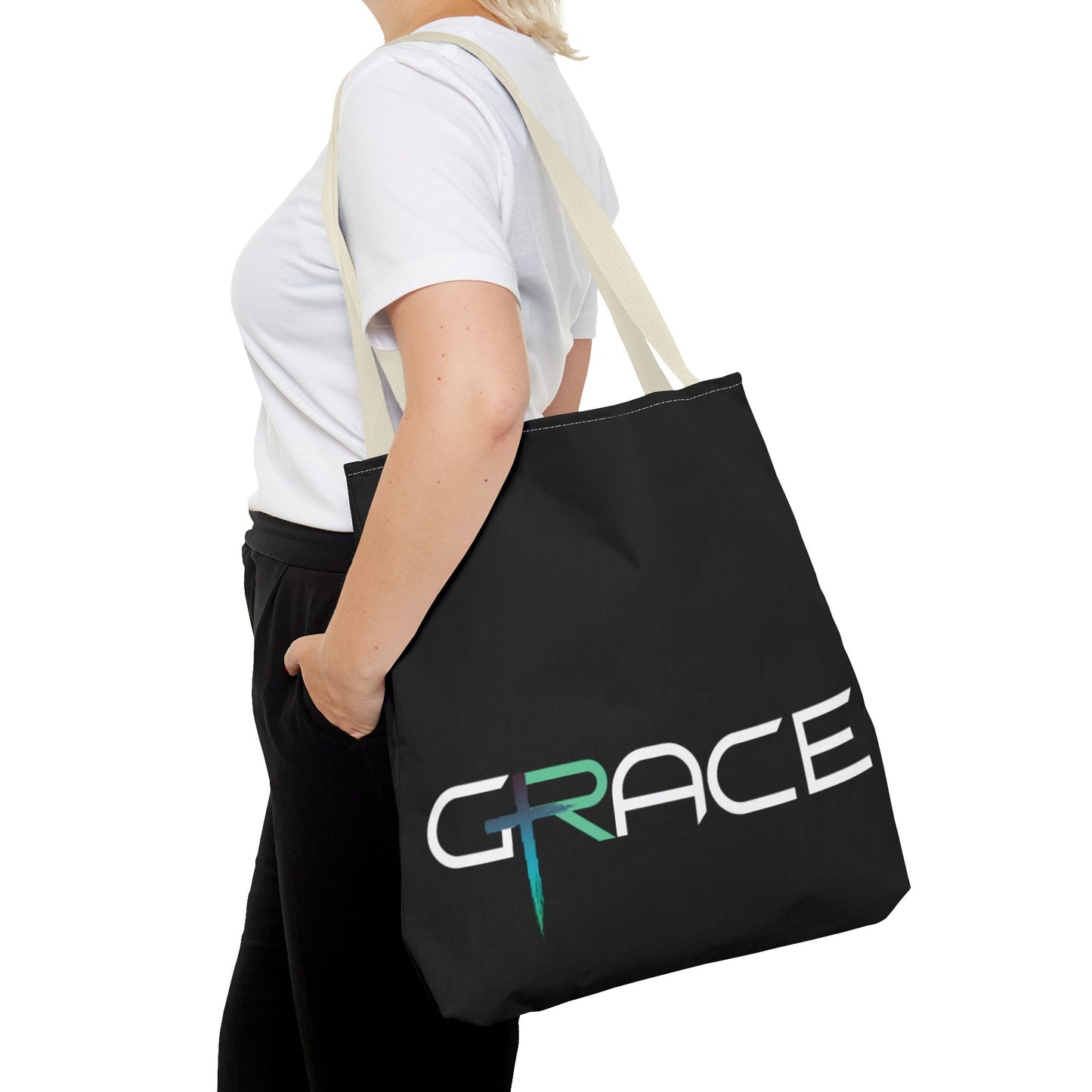 Grace Tote Bag leather strap