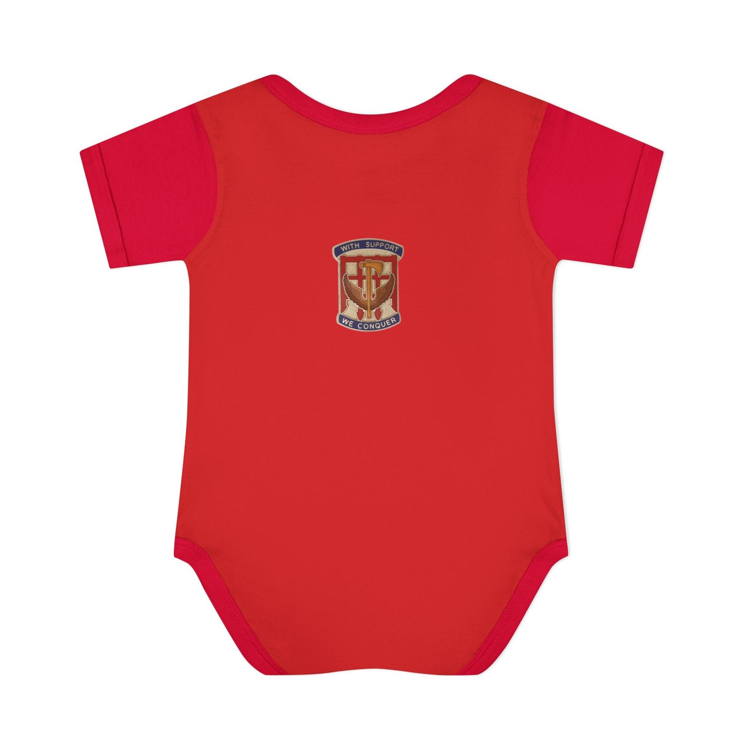 Their Duty our Duty Infant Baby Rib Bodysuit darker colors