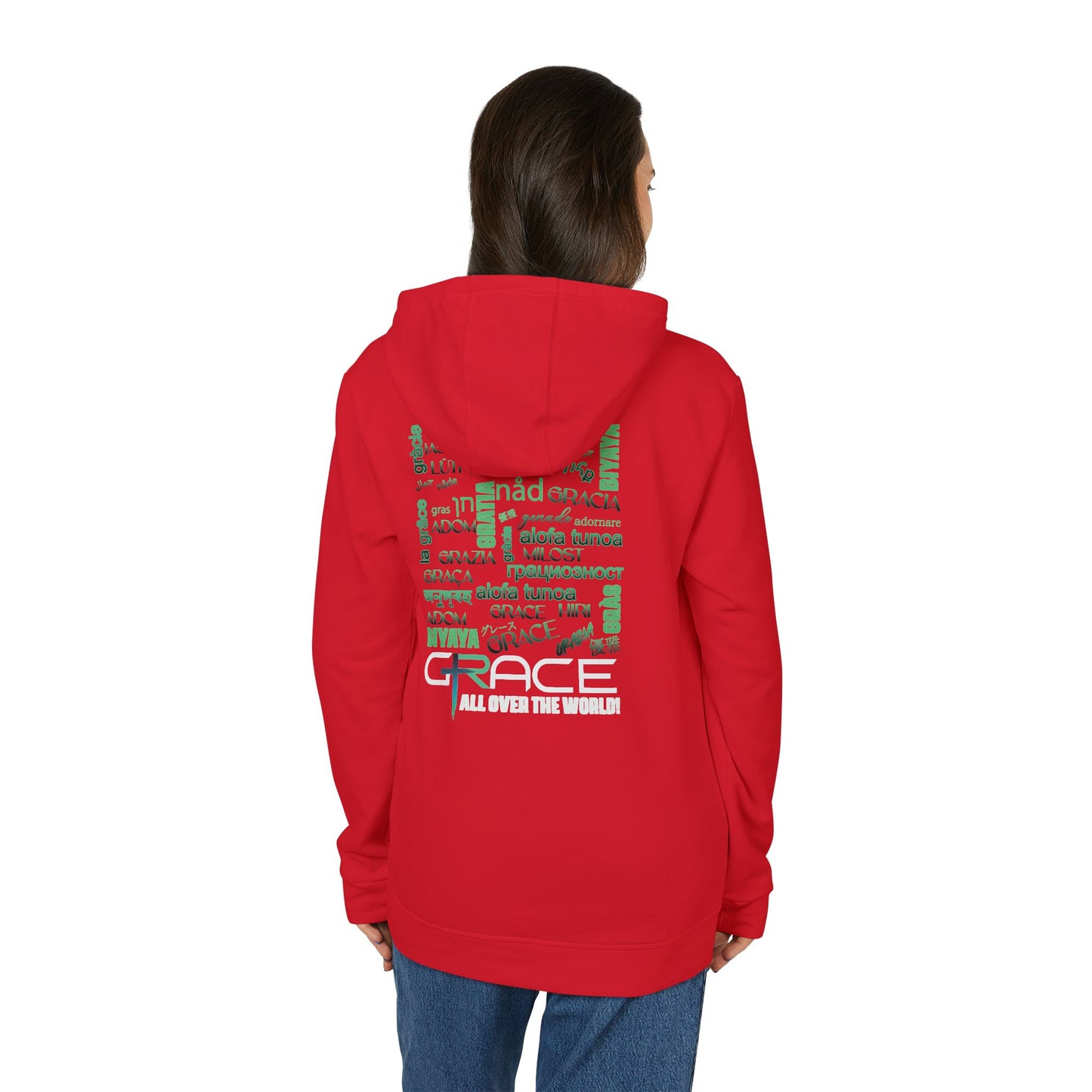 Grace all over the world! adidas® Unisex Fleece Hoodie