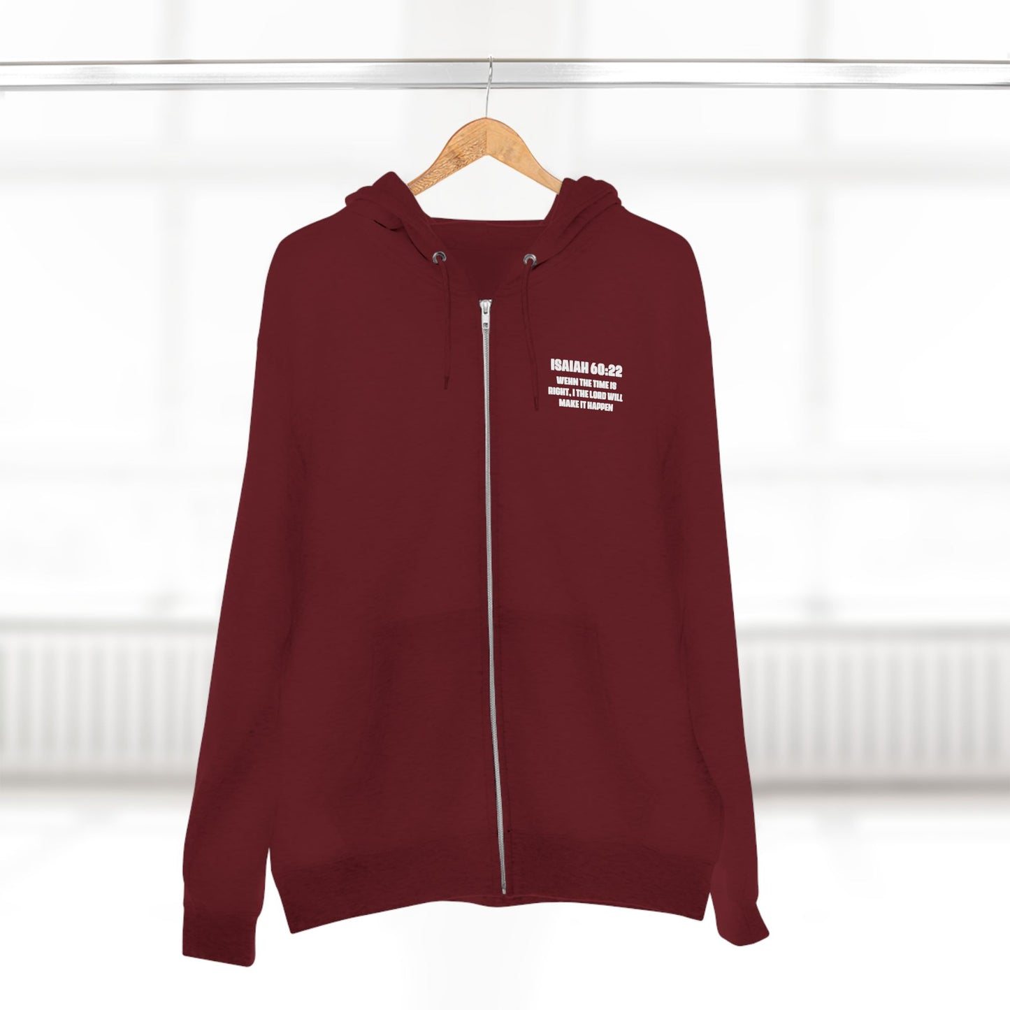God's Plan Unisex Zip Hoodie