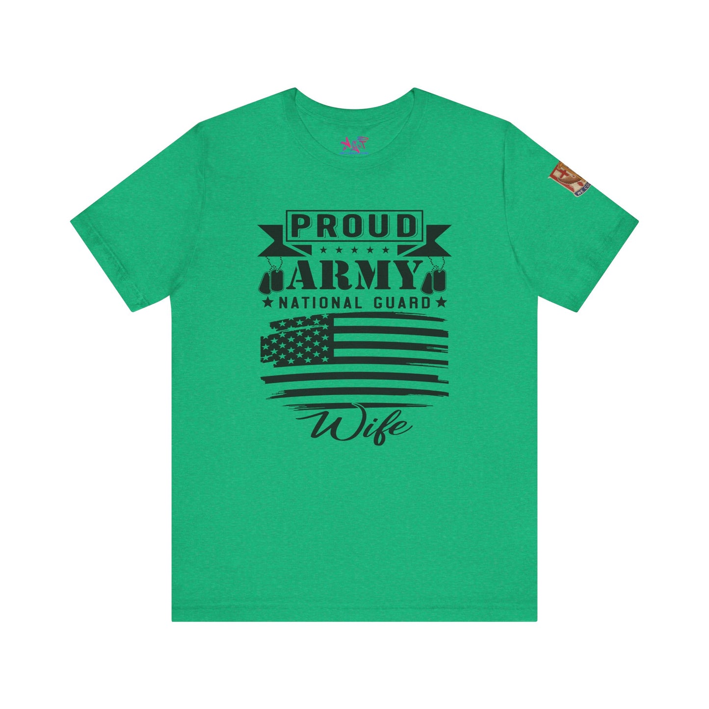 Proud Army National Guard Wife T-shirt
