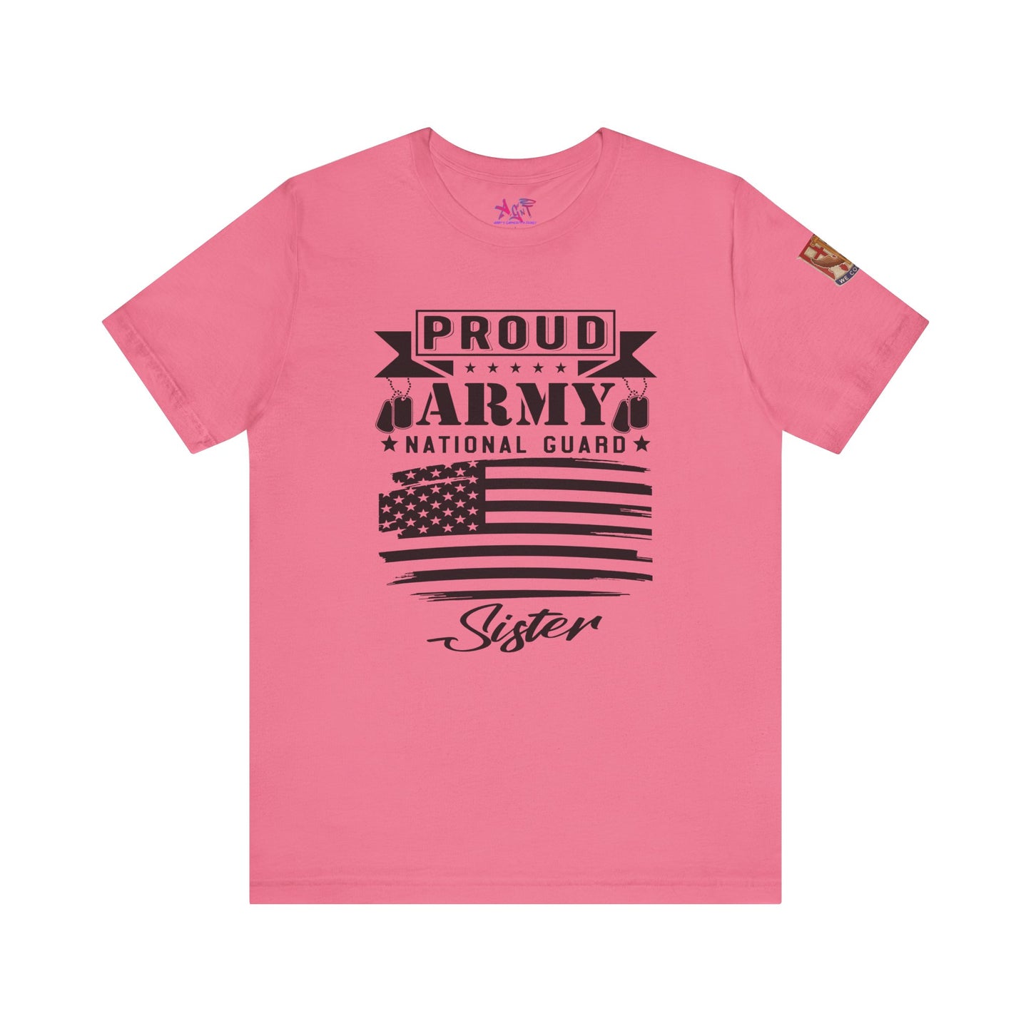 Proud Army National Guard Sister T-shirt