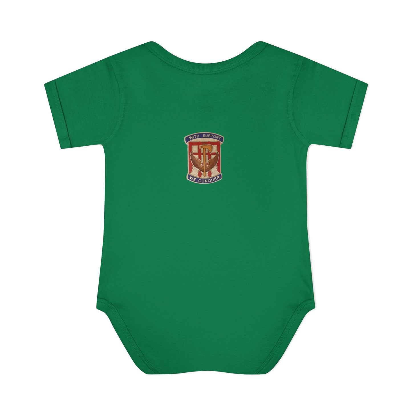 Their Duty our Duty Infant Baby Rib Bodysuit darker colors