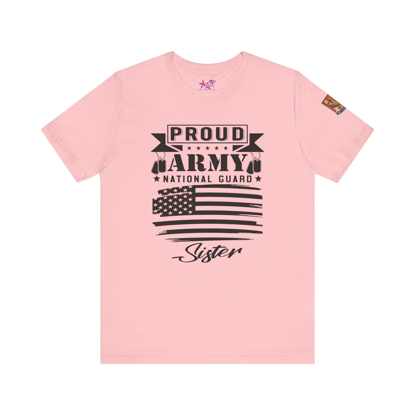 Proud Army National Guard Sister T-shirt