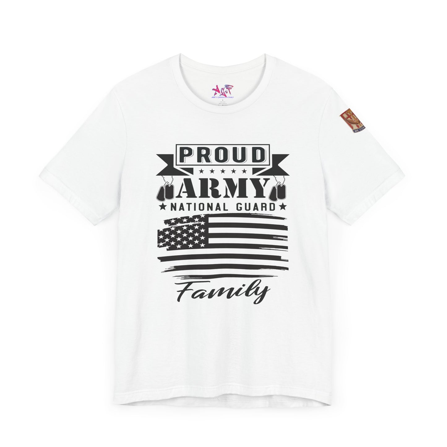 Proud Army National Guard Family T-shirt