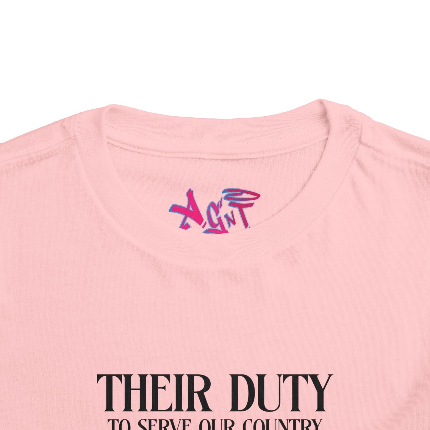 Their Duty My Duty Toddler Short Sleeve Tee