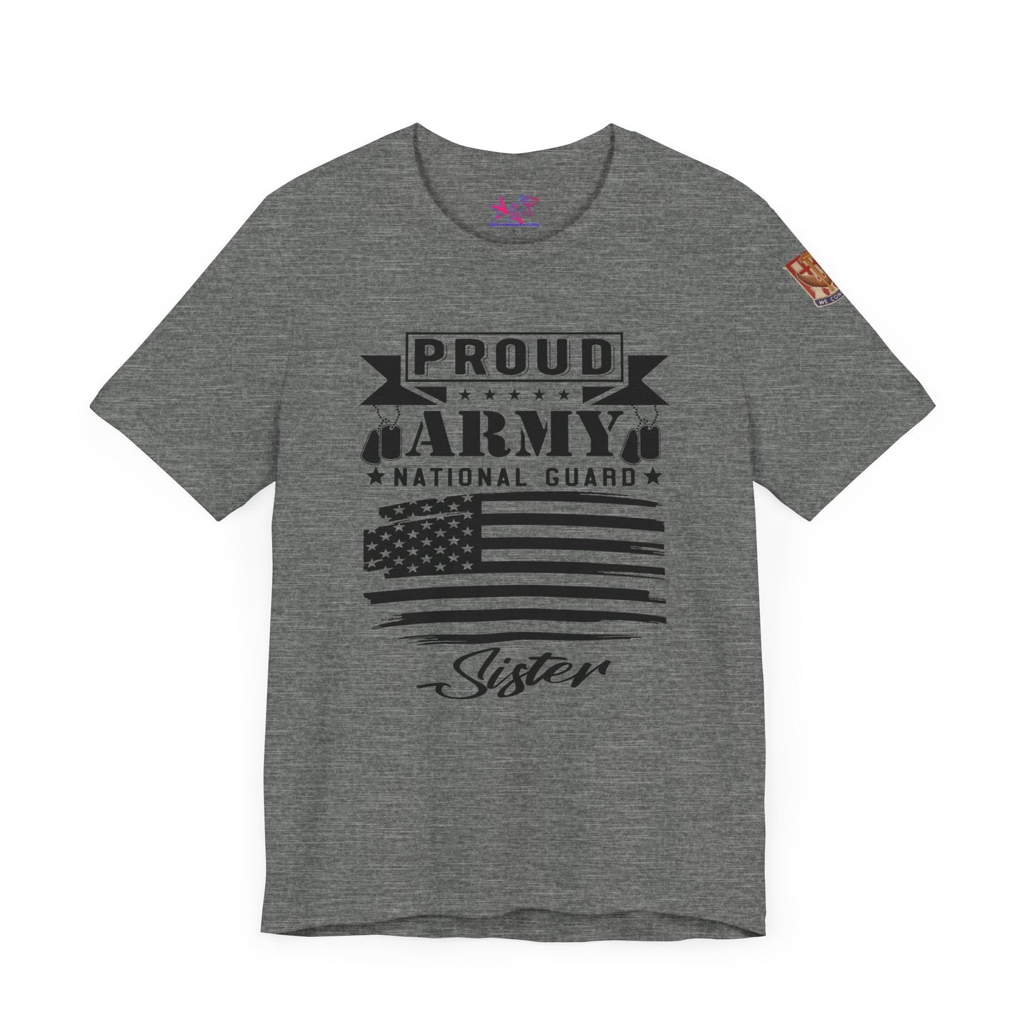 Proud Army National Guard Sister T-shirt