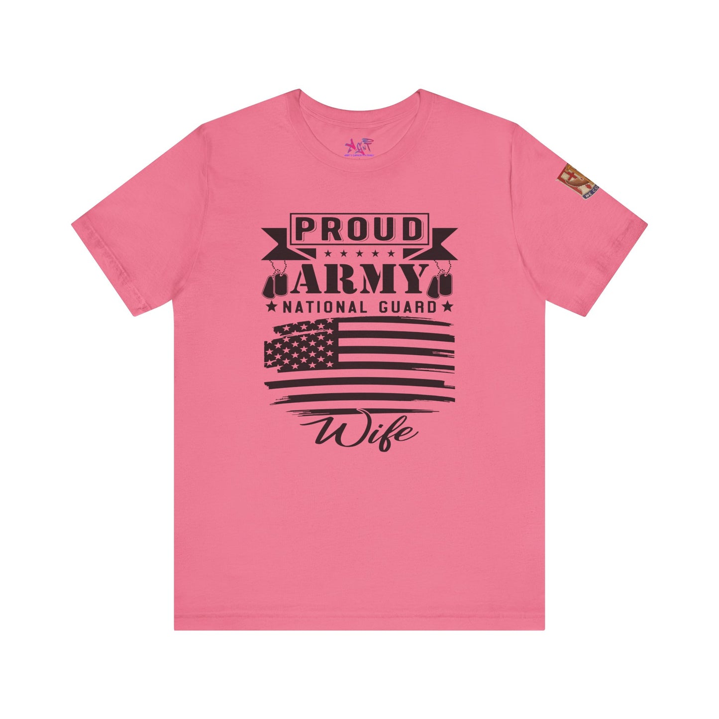 Proud Army National Guard Wife T-shirt