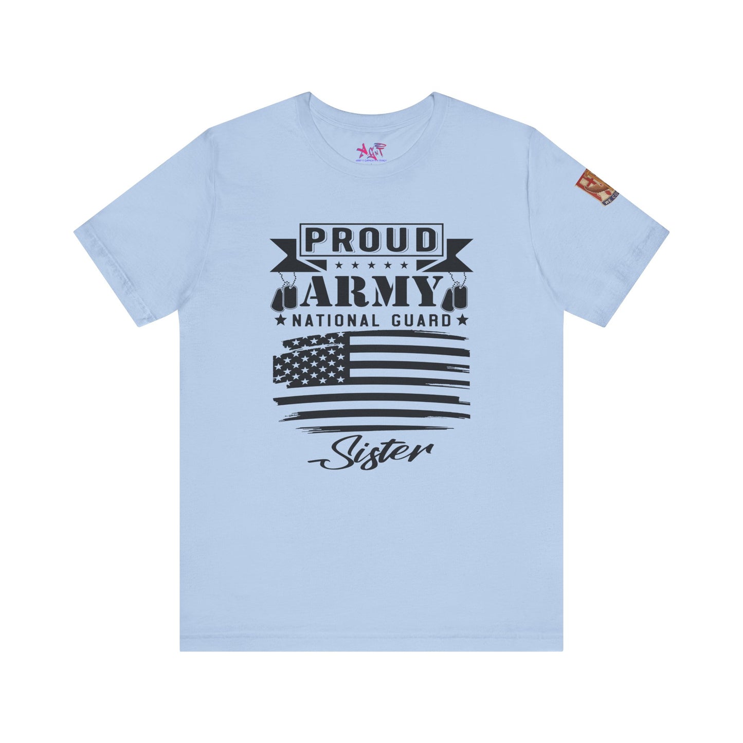 Proud Army National Guard Sister T-shirt