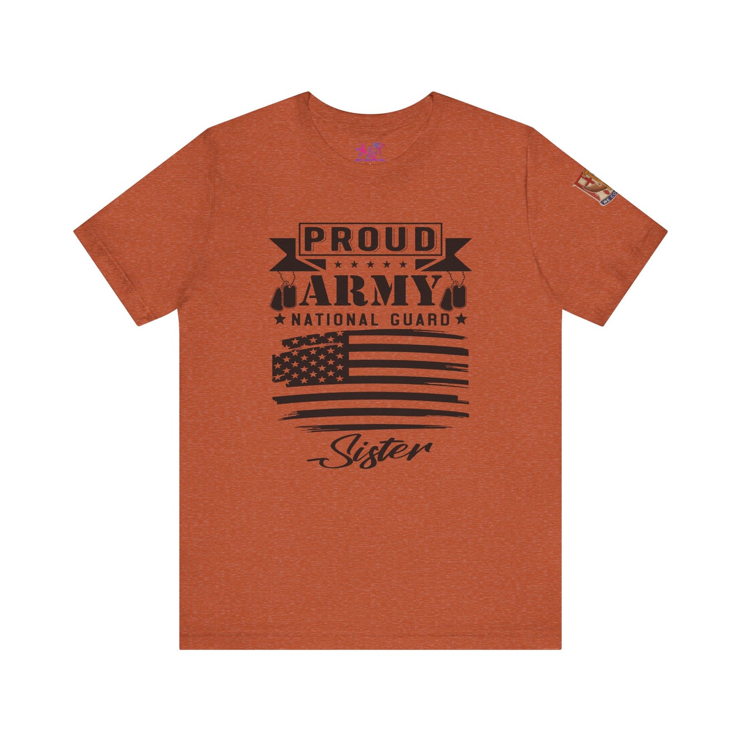 Proud Army National Guard Sister T-shirt