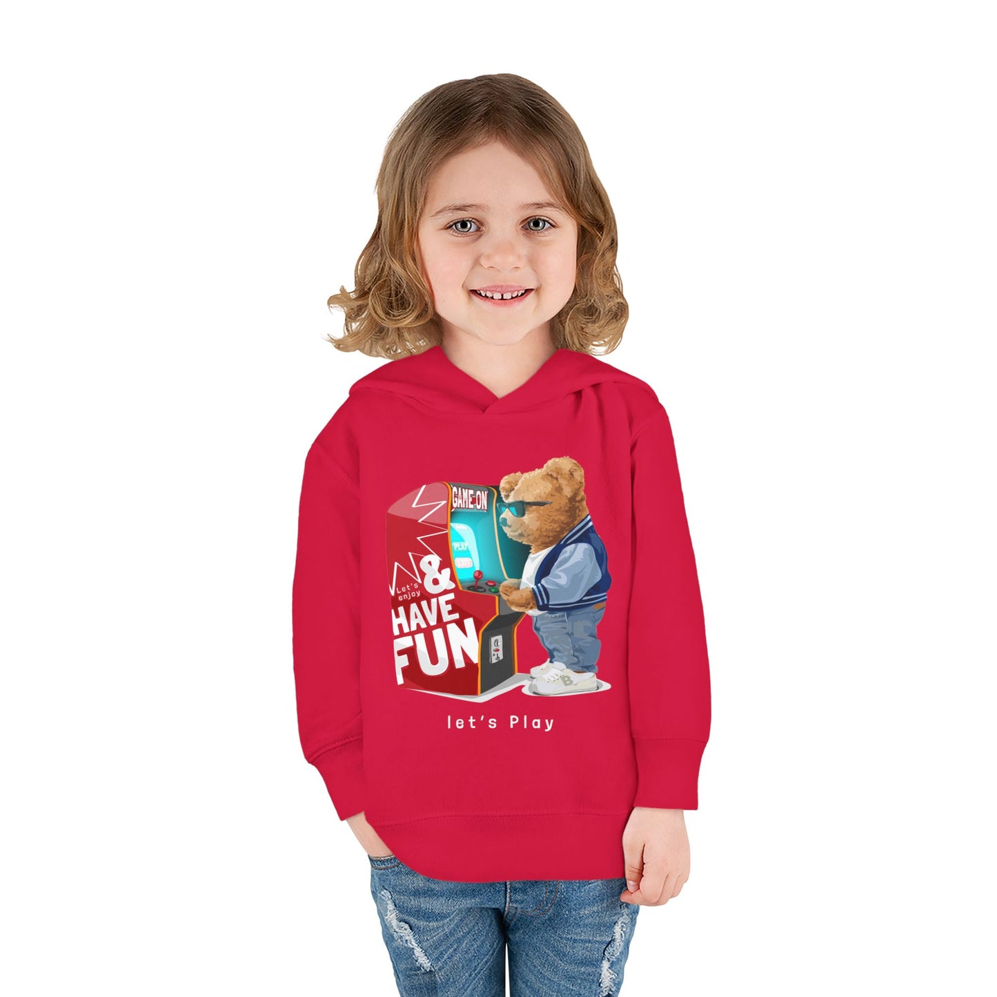Play Games Toddler Pullover Fleece Hoodie