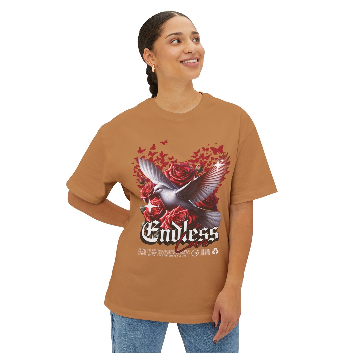 Endless love Unisex Oversized Boxy Tee