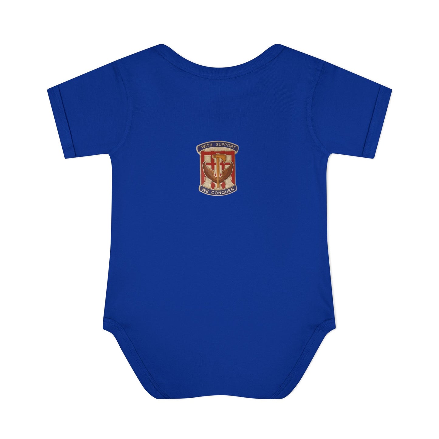 Their Duty our Duty Infant Baby Rib Bodysuit darker colors