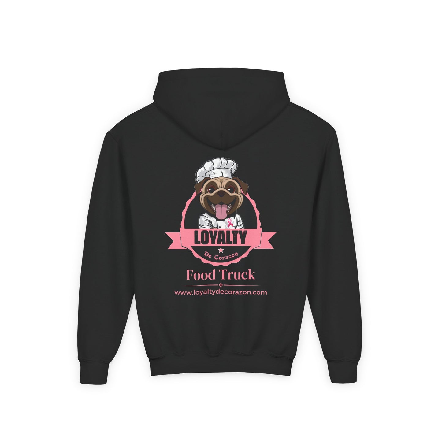 Loyalty De Corazon PNK Youth Heavy Blend Hooded Sweatshirt
