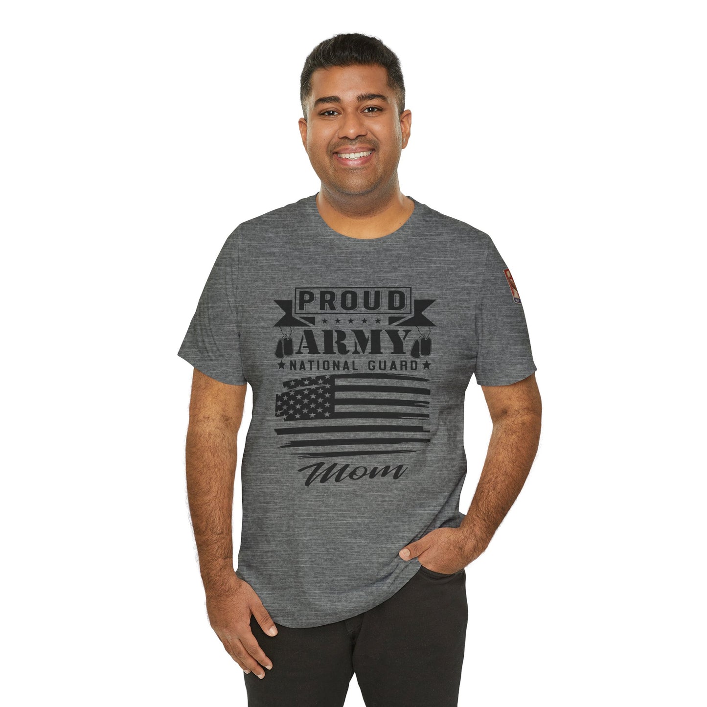 Proud Army National Guard Mom T-shirt