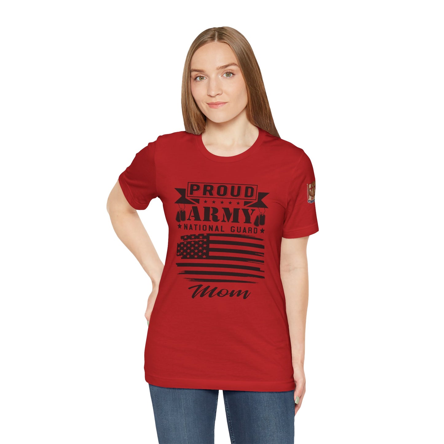 Proud Army National Guard Mom T-shirt