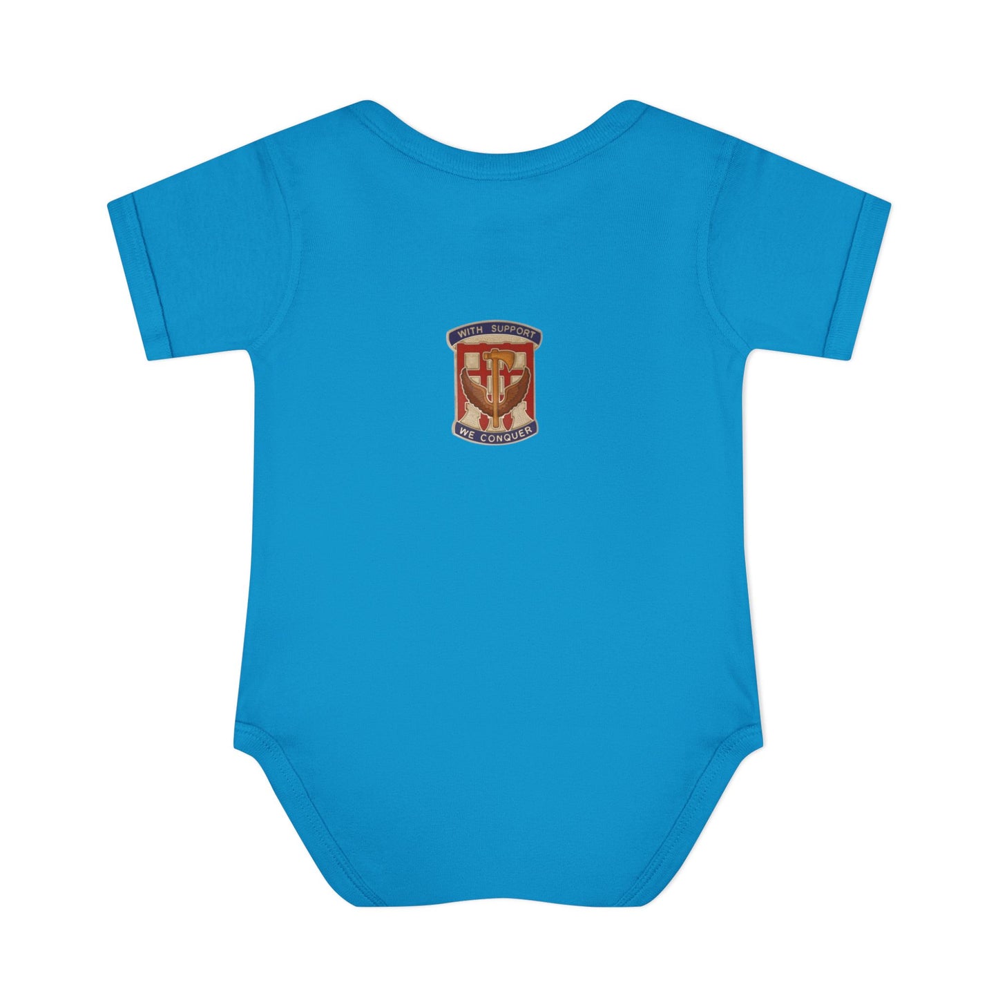 Their Duty our Duty Infant Baby Rib Bodysuit darker colors