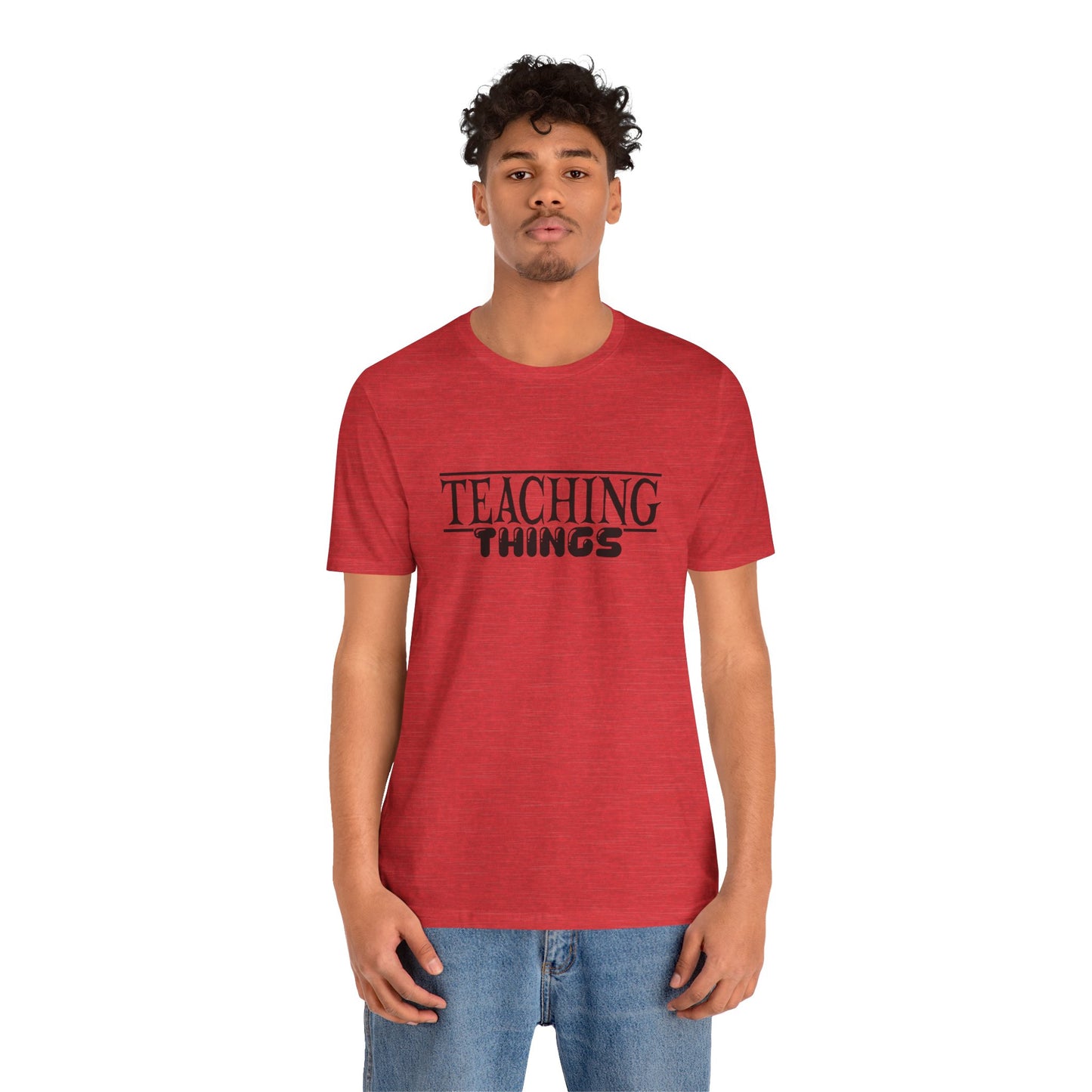Teacher Things Unisex Jersey Short Sleeve Tee