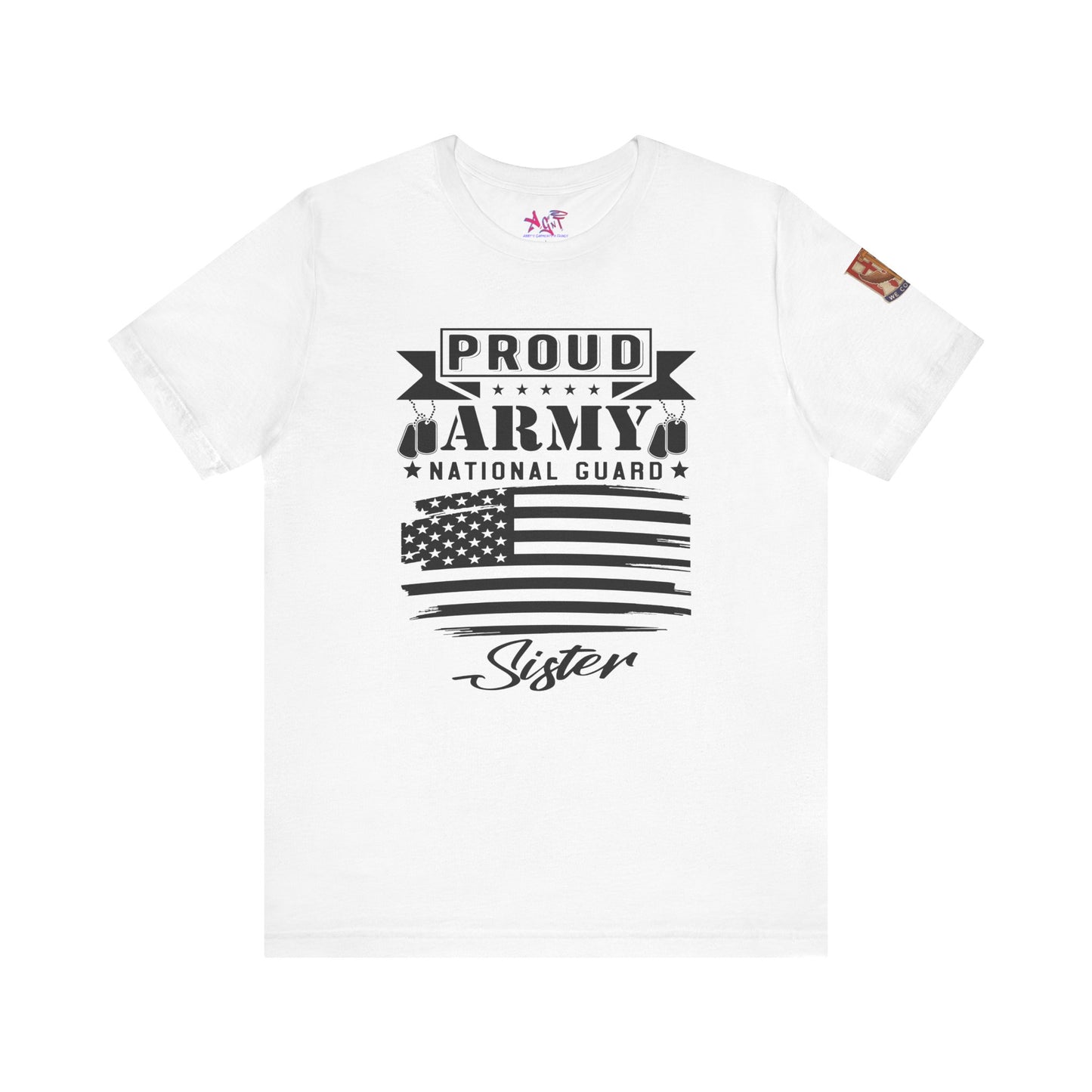 Proud Army National Guard Sister T-shirt
