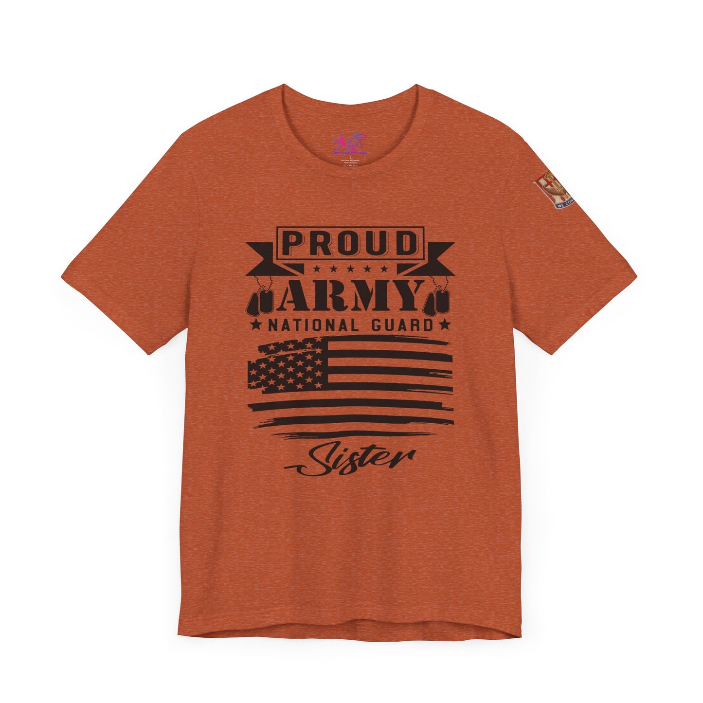 Proud Army National Guard Sister T-shirt