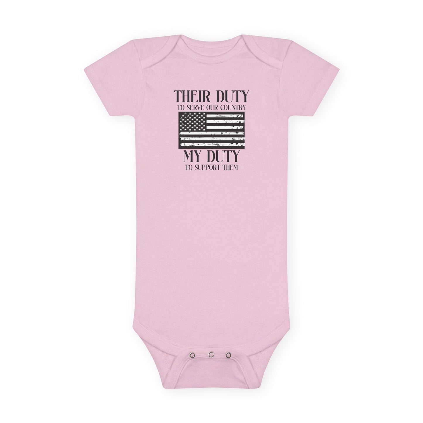 Their Duty Baby Short Sleeve Onesie®