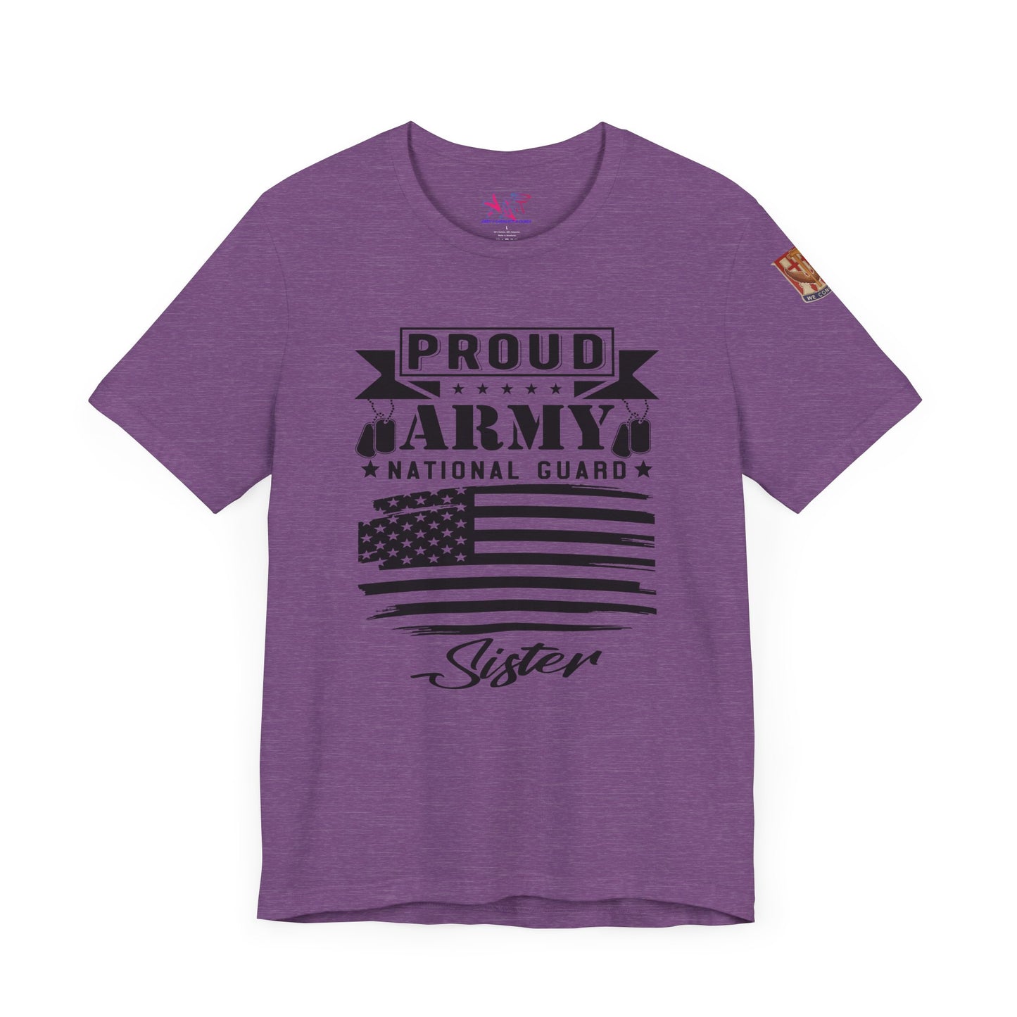 Proud Army National Guard Sister T-shirt