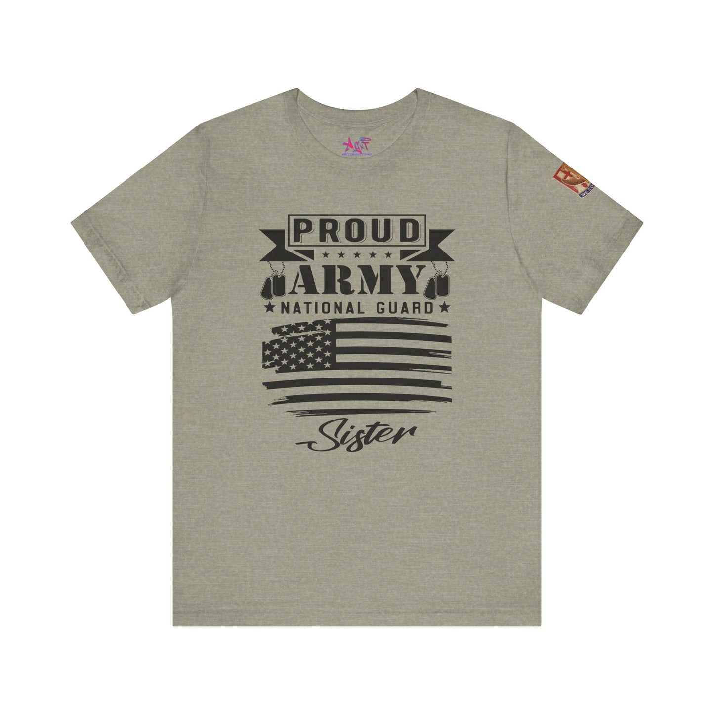 Proud Army National Guard Sister T-shirt