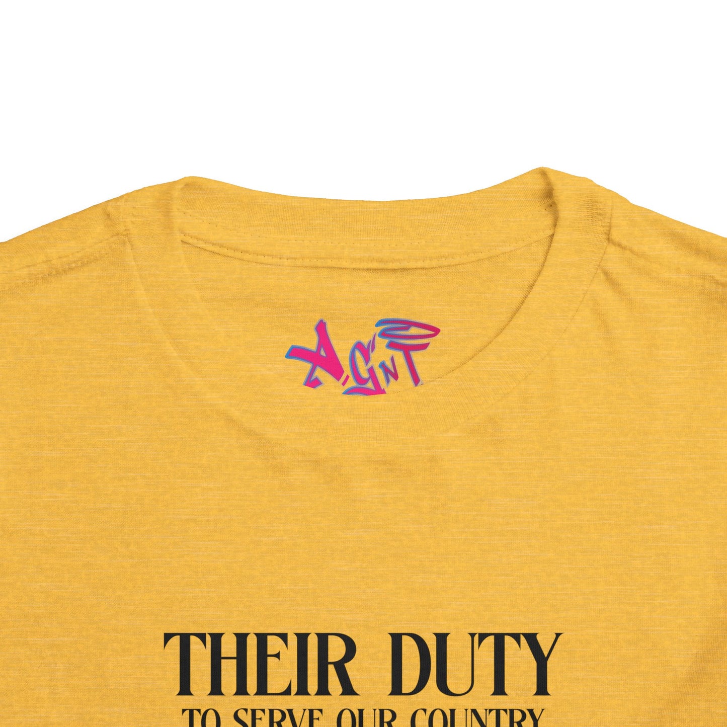 Their Duty My Duty Toddler Short Sleeve Tee