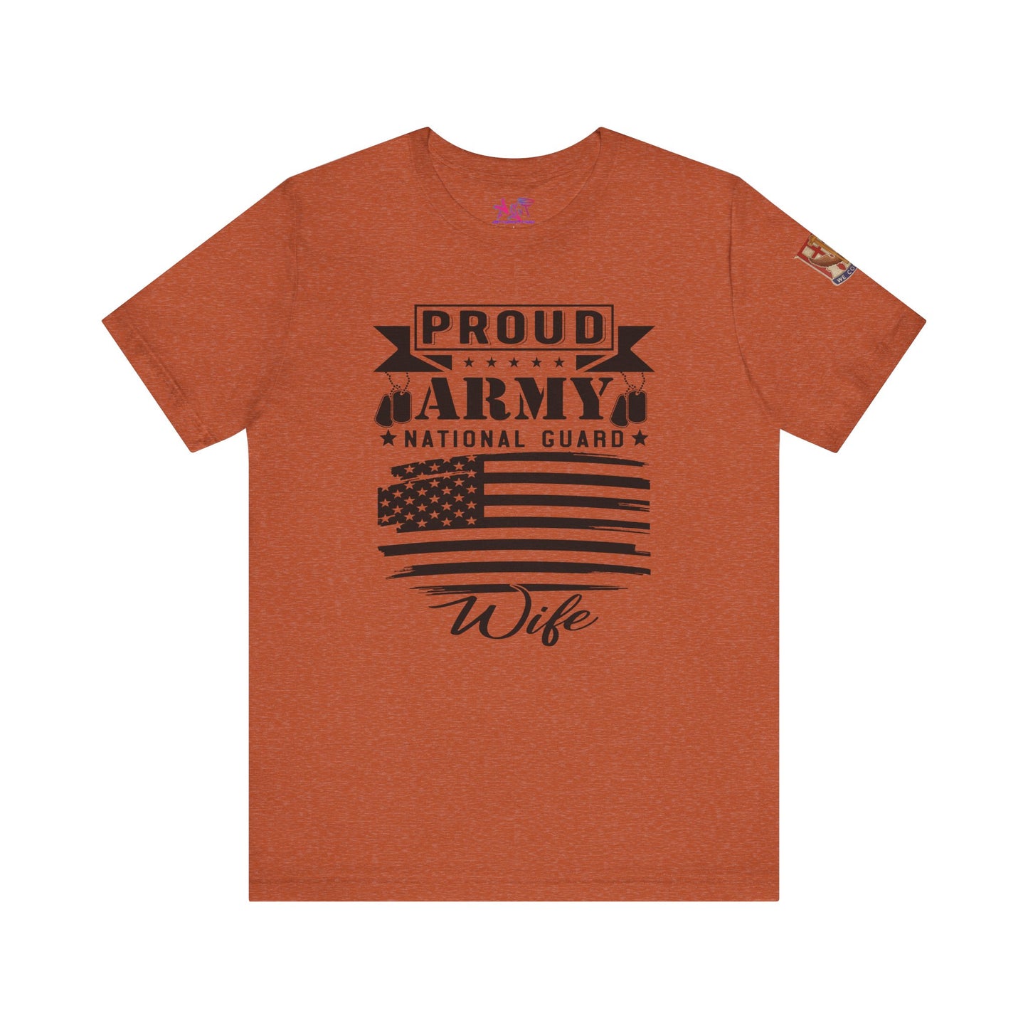 Proud Army National Guard Wife T-shirt