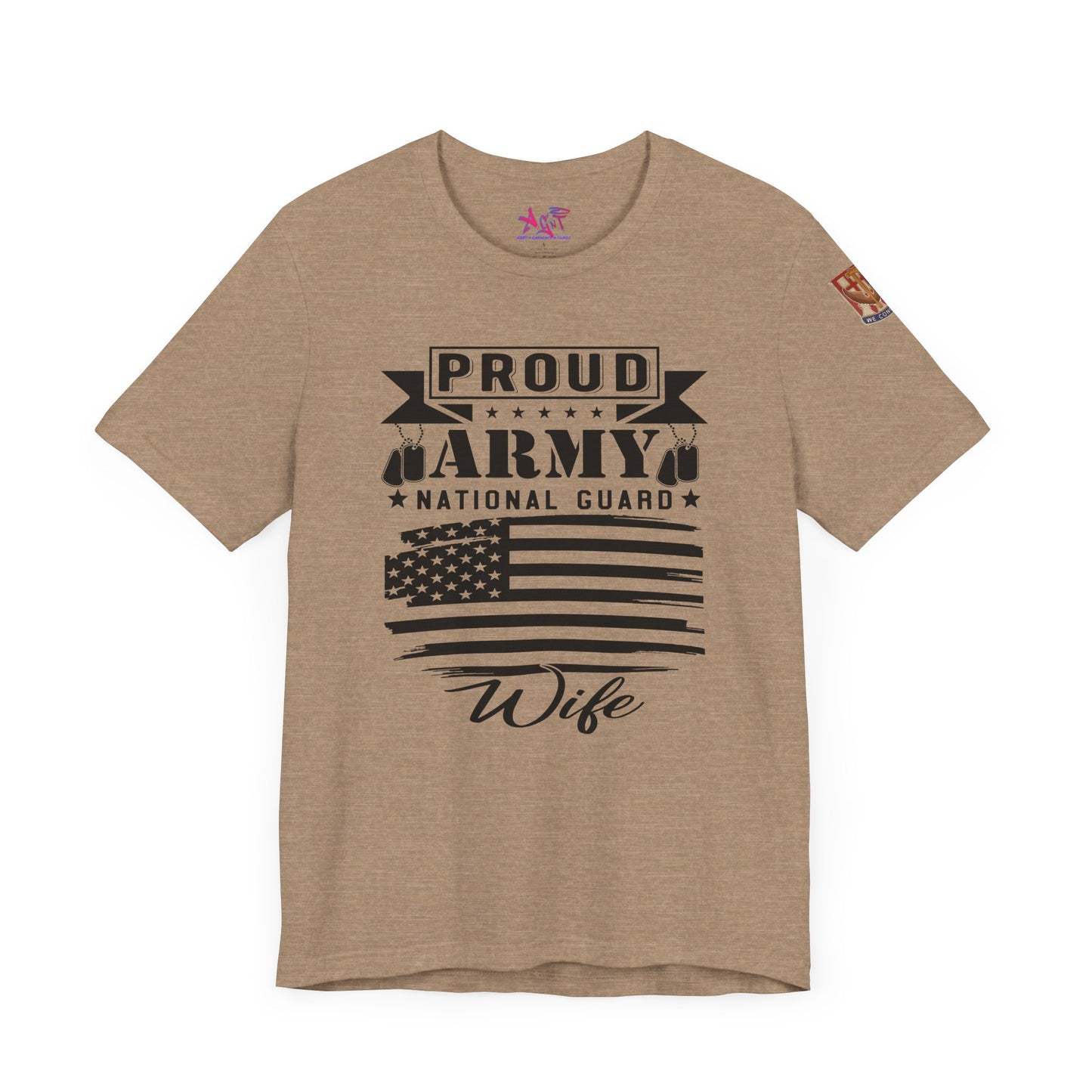 Proud Army National Guard Wife T-shirt