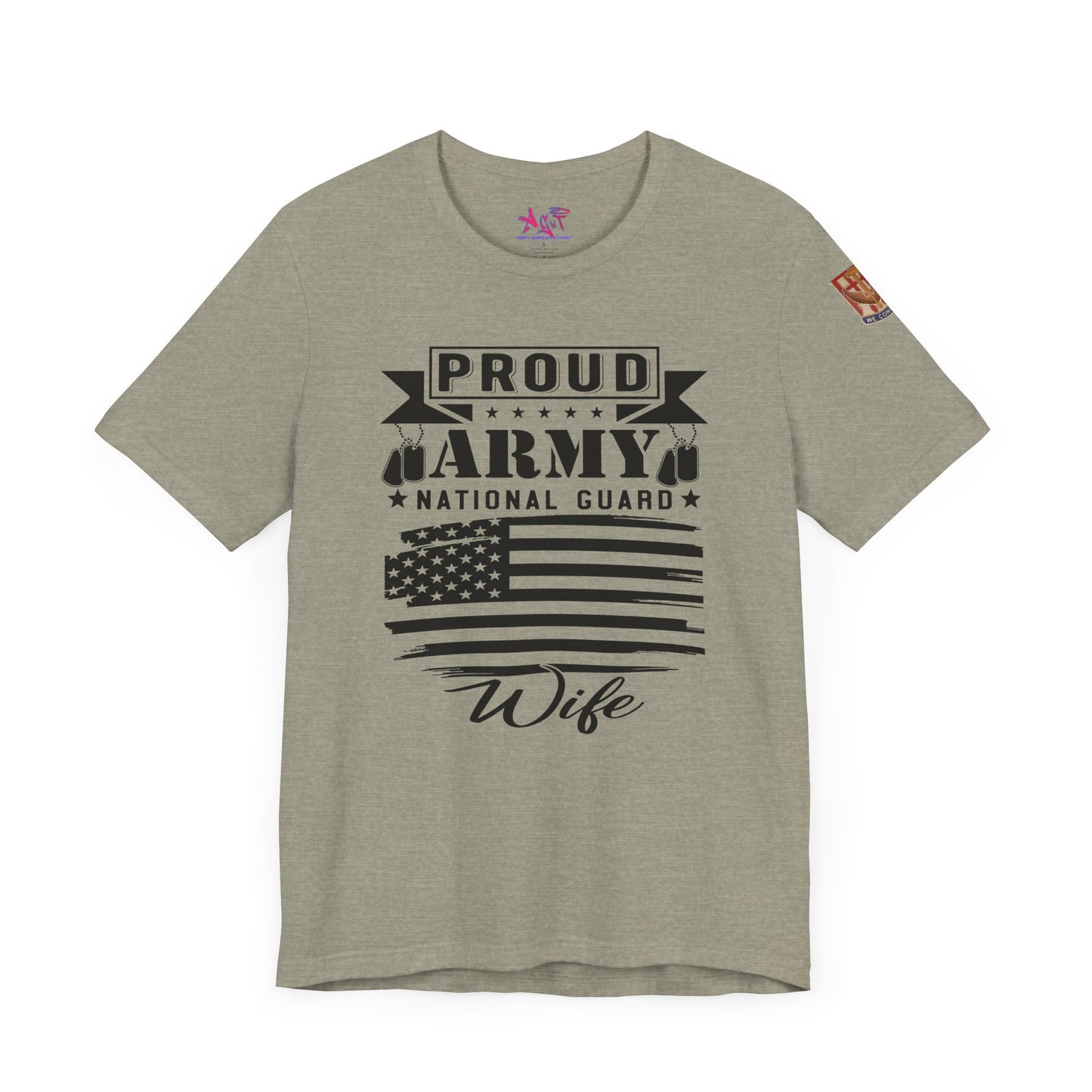Proud Army National Guard Wife T-shirt