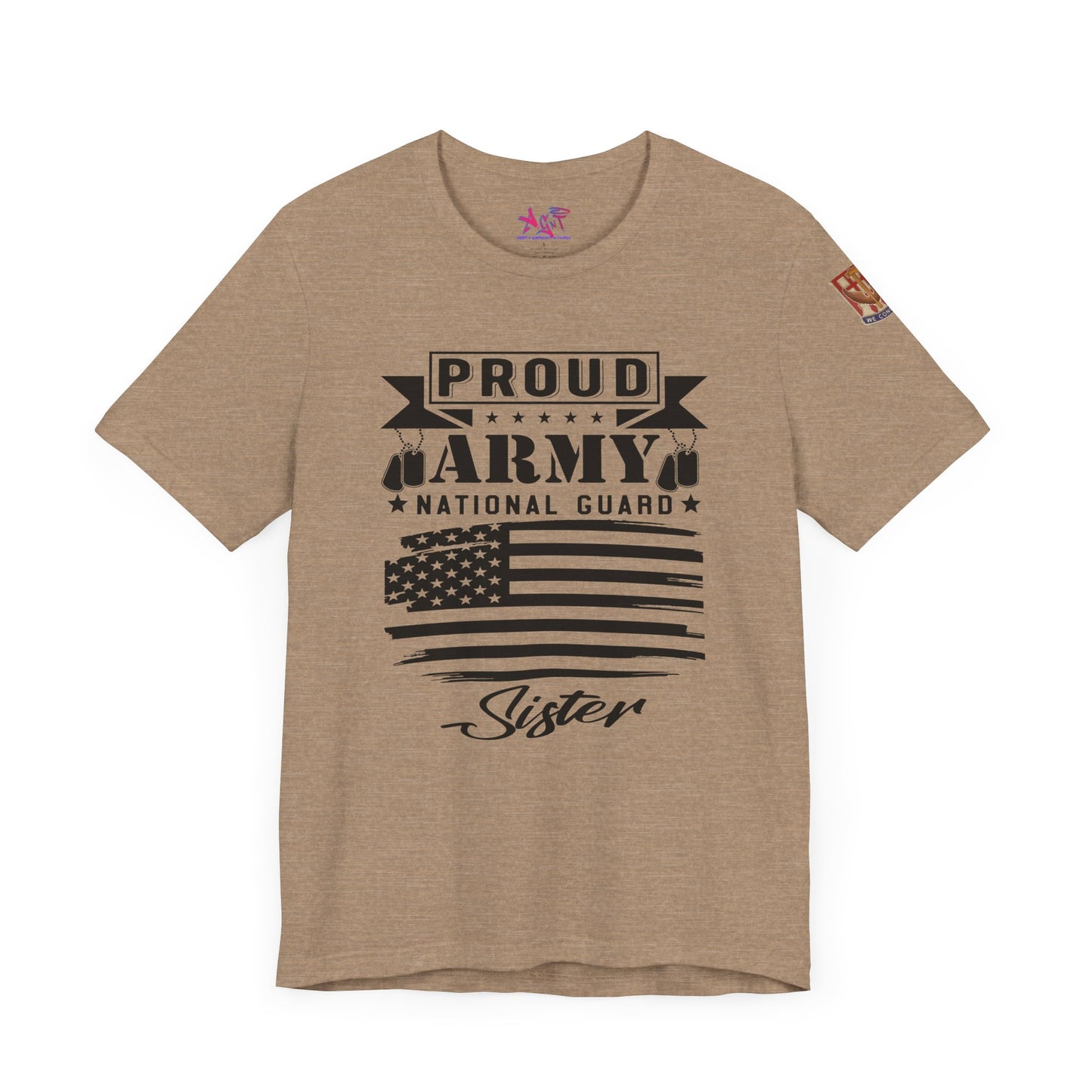 Proud Army National Guard Sister T-shirt