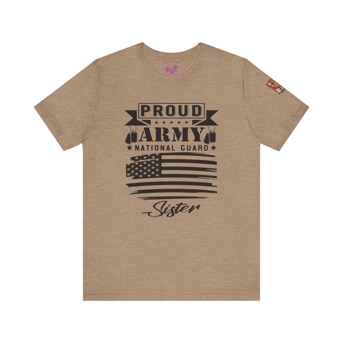 Proud Army National Guard Sister T-shirt