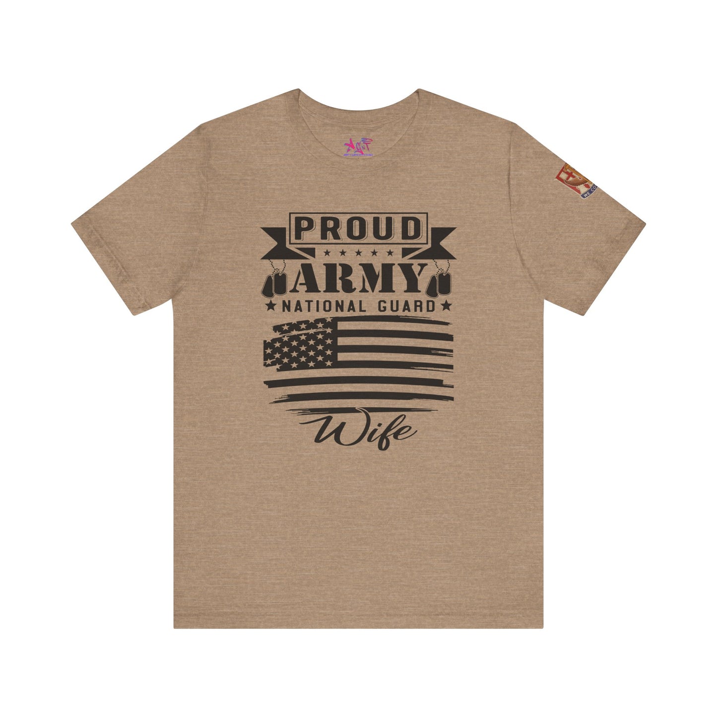 Proud Army National Guard Wife T-shirt