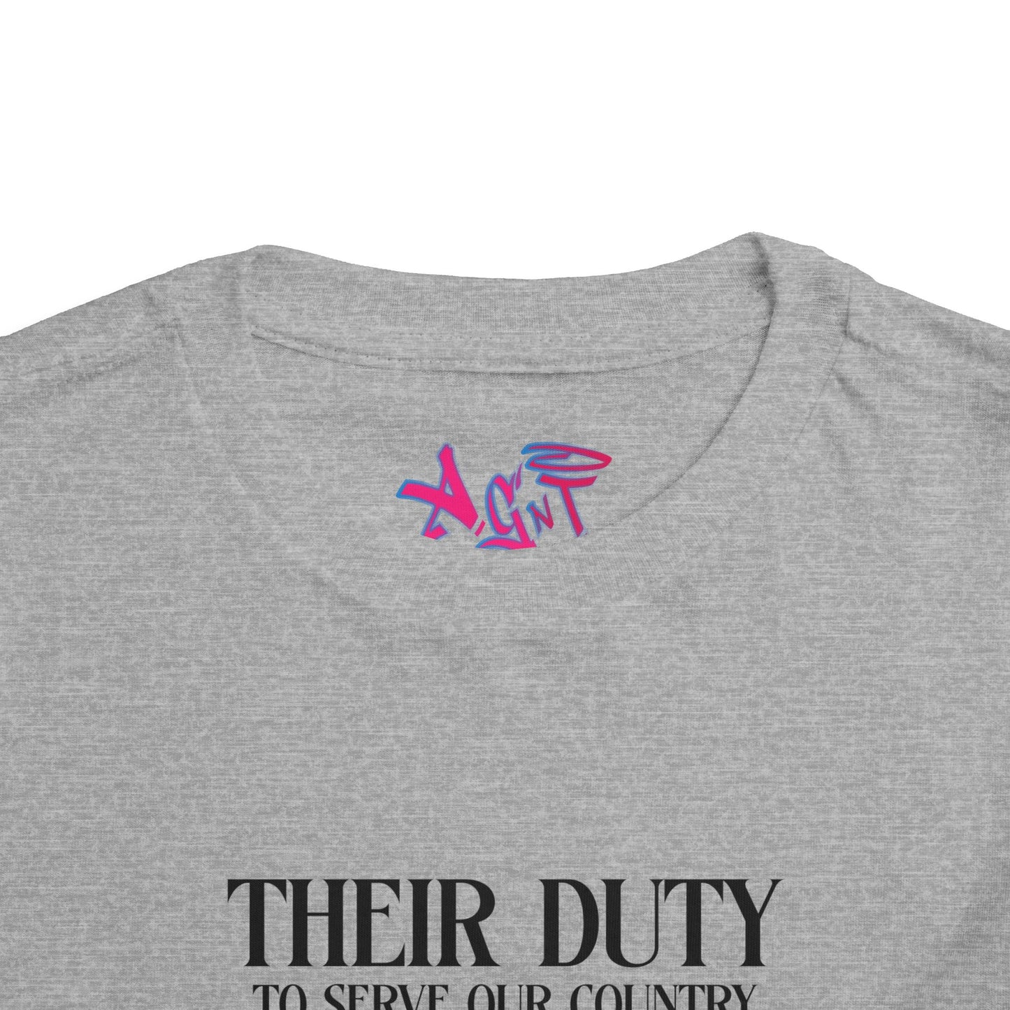 Their Duty My Duty Toddler Short Sleeve Tee