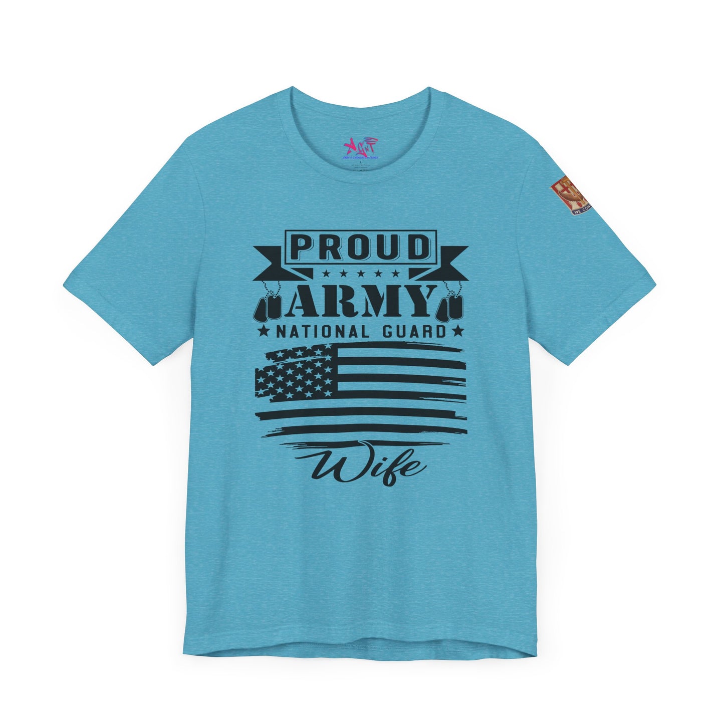 Proud Army National Guard Wife T-shirt