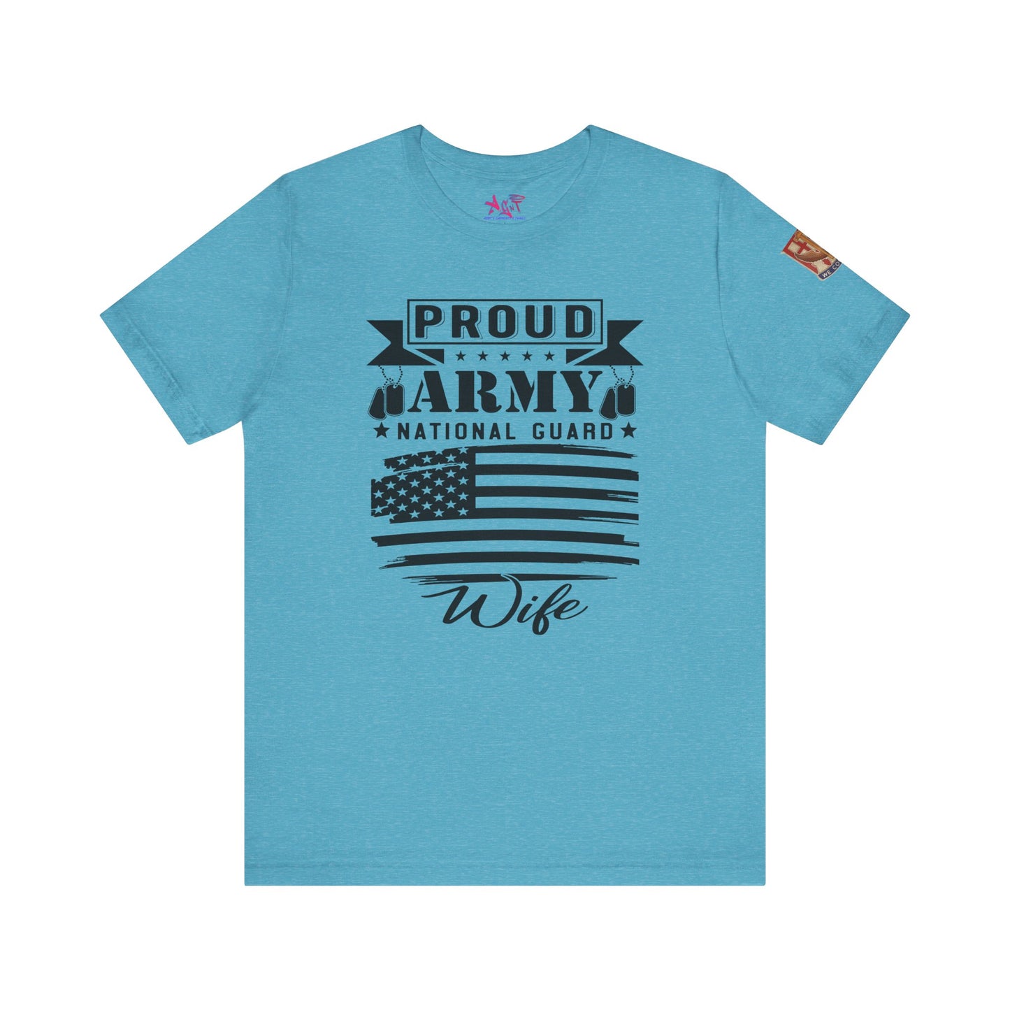 Proud Army National Guard Wife T-shirt