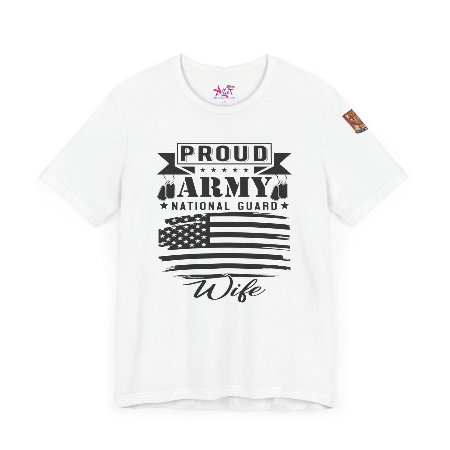 Proud Army National Guard Wife T-shirt