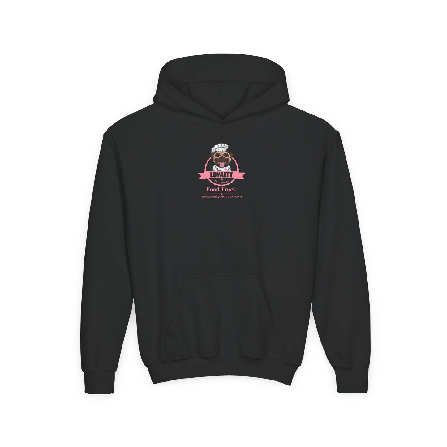 Loyalty De Corazon PNK Youth Heavy Blend Hooded Sweatshirt