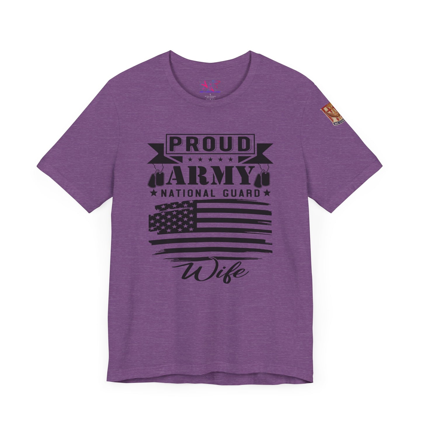 Proud Army National Guard Wife T-shirt