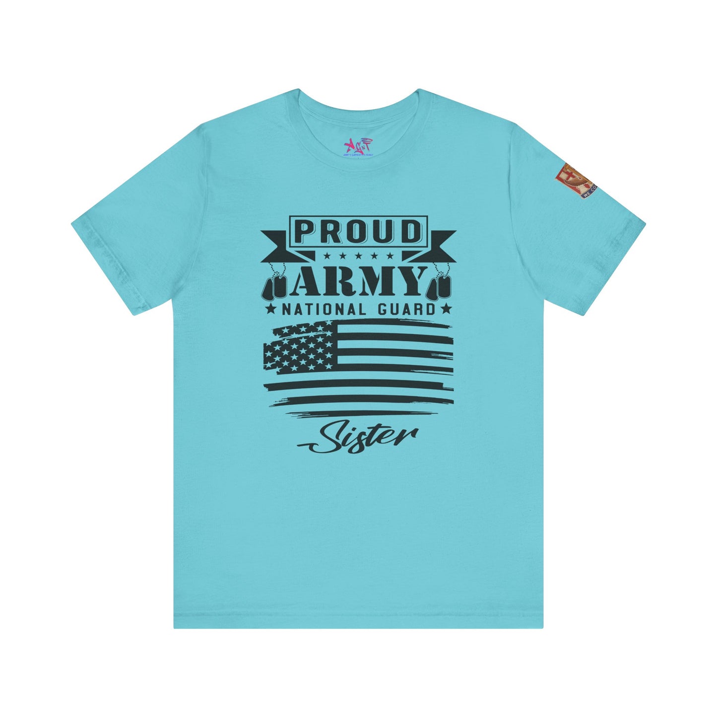 Proud Army National Guard Sister T-shirt