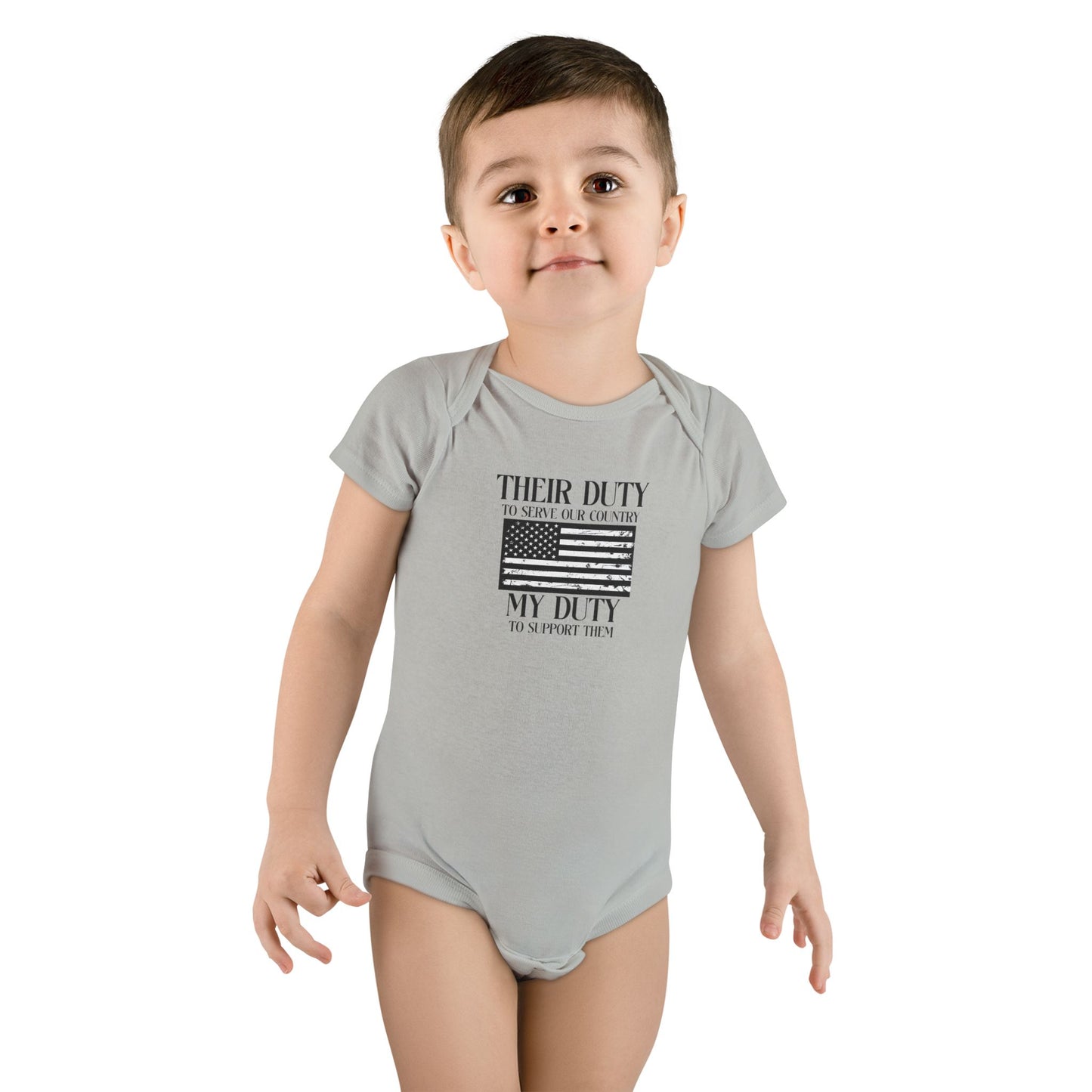 Their Duty Baby Short Sleeve Onesie®
